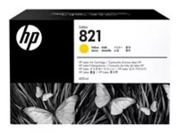 HP 821A 400ml Yellow Latex Ink Cartridge