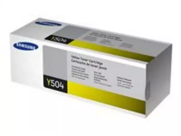 SAMSUNG CLT-Y504S/ELS Original Toner Gelb - Kompatibel mit CLP-415/ CLX-4195/ SL-C1810W/ SL-C1860FW