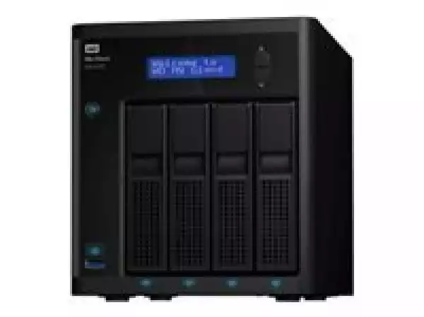 WD My Cloud EX4100 24TB NAS 4-Bay person. Cloud storage incl WD Red drives 1.6GHz Marvell ARMADA 388 dual-core proc. 2GB RAM