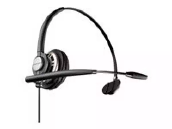 HP Poly EncorePro HW710 EncorePro 700 Series headset on-ear wired active noise cancelling USB-A black +Case