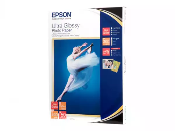EPSON Ultra Glossy S041944 Photo Paper 13x18cm 50sheets 300g/m2