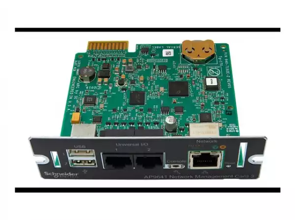 APC UPS Network Management Card with PowerChute Network Shutdown and Environmental Monitoring