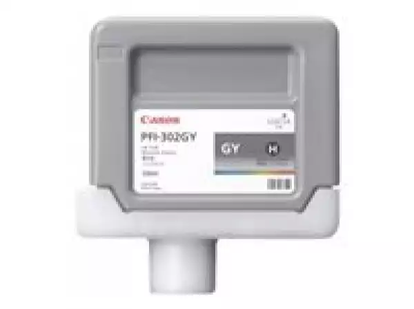 CANON PFI-302GY ink cartridge grey standard capacity 330ml 1-pack