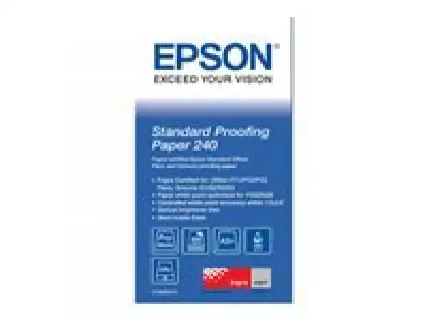 EPSON S045115 Standard proofing paper inkjet 240g/m2 A3+ 100 sheets 1-pack