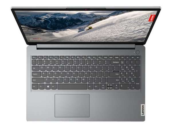 Лаптоп LENOVO IdeaPad 1 AMD Ryzen 7 5700U 15.6inch FHD 16GB DDR4 512GB PCIe DOS 2y Cloud Grey