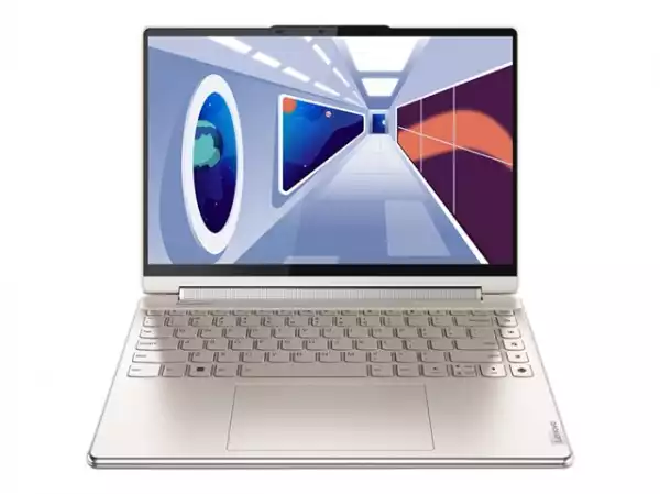 Лаптоп LENOVO Yoga 9 Intel Core i7-1360P 14inch 2.8k OLED 90Hz HDR Touch 16GB DDR5 1TB PCIe W11H 2y Oatmeal