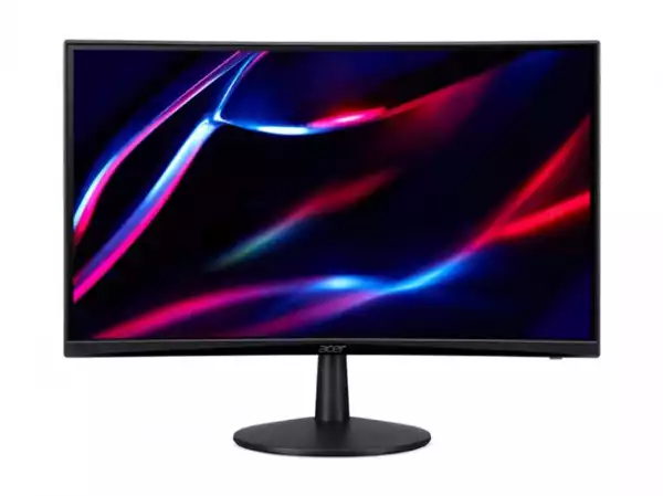Монитор ACER Nitro ED240QS3bmiipx 60cm 23.6inch Curved 1500R FHD ZeroFrame VA 180Hz FreeSync Premium 1ms VRB 250nits EU Black