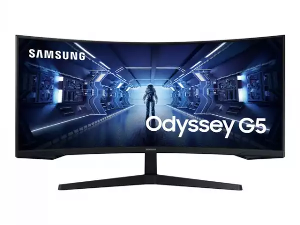 Монитор SAMSUNG LC34G55TWWPXEN 34inch UWQHD VA 165Hz 250cd/m2 2500:1 DisplayPort