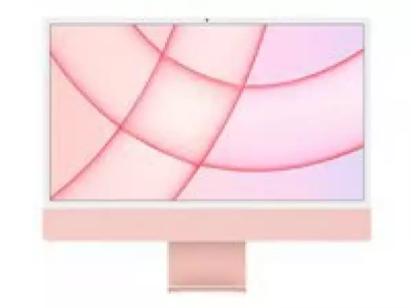 Настолен Компютър Apple 24-inch iMac with Retina 4.5K display: Apple M1 chip with 8-core CPU and 7-core GPU, 256GB - Pink