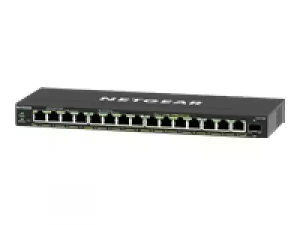 NETGEAR 16PT GE Plus Switch W/ POE+