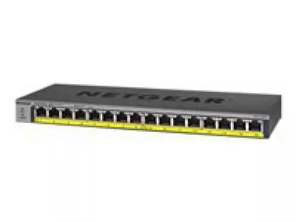 NETGEAR 16PT POE/POE+GIGABIT UNMANAGED SWITCH