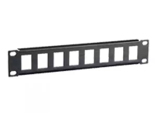 Patchpanel for 8 modules type Keystone
