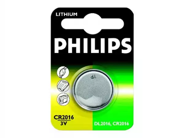 PHILIPS battery CR2016 3V