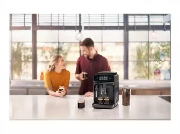 PHILIPS Fully automatic espresso machine 1200 series black