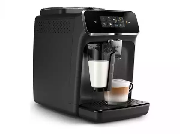 PHILIPS Fully automatic espresso machine 2300 series 4 beverages Intuitive touch display LatteGo