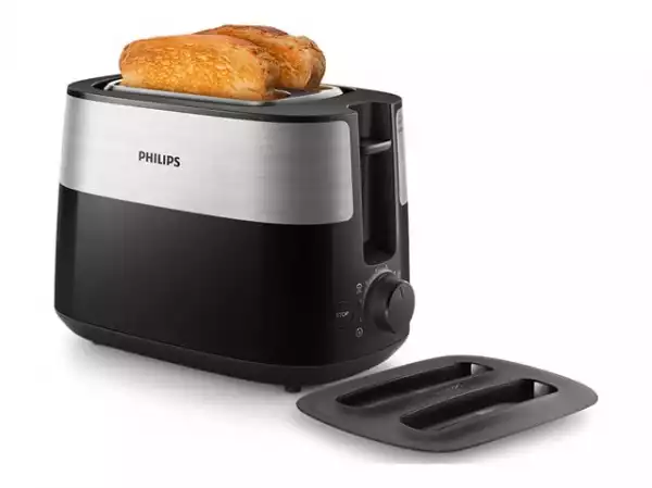 PHILIPS Viva Collection Toaster HD2517/90 black