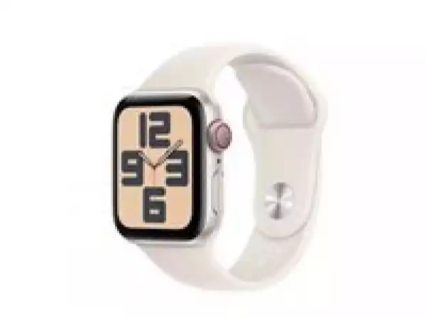 Смартчасовник APPLE Watch SE2 v3 Cellular 40mm Starlight Alu Case with Starlight Sport Band SM
