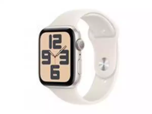 Смартчасовник APPLE Watch SE2 v3 GPS 44mm Starlight Alu Case with Starlight Sport Band ML