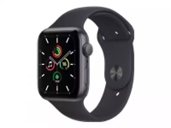 Смартчасовник APPLE Watch SE V2 GPS 44mm Space Gray Aluminium Case with Black Sport Band Regular