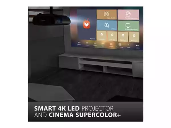 VIEWSONIC X100-4K 4K UHD Home Theater LED Projector 3840x2160 2900LL 3000000:1 LED light source Cinema SuperColor+ HDR ISF