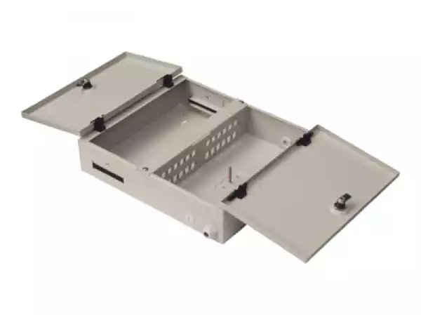 Wall-mounting FO splice box double