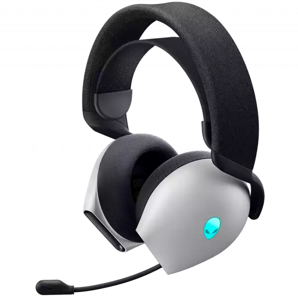 Alienware Dual Mode Wireless Gaming Headset - AW720H (Lunar Light)