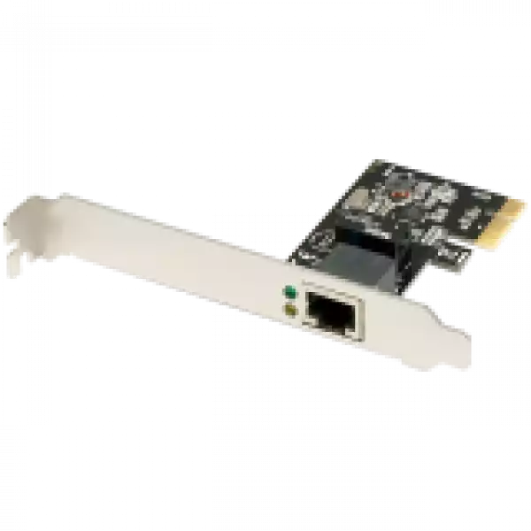 AXAGO PCEE-GR PCI-Express Gigabit Ethernet Realtek + LP