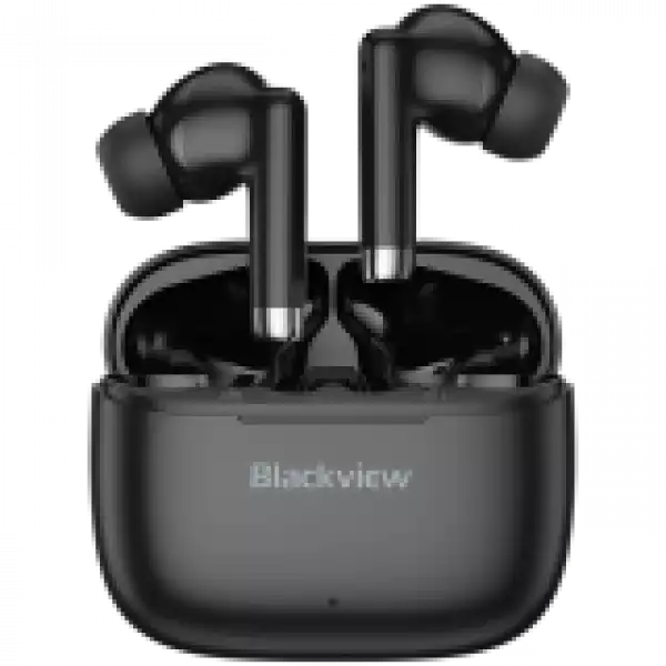 Blackview AirBuds 4, Battery 35mAh,Charging box battery 400mAh, Bluetooth 5.3, Black