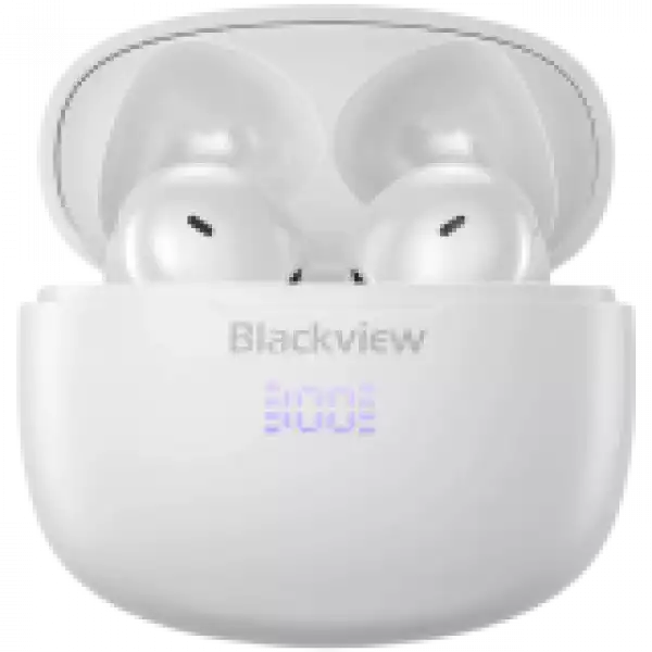 Blackview AirBuds 7, Battery 35mAh,Charging box battery 470mAh, Bluetooth 5.3, White