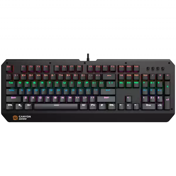 CANYON keyboard Hazard GK-6 RGB US Wired Black