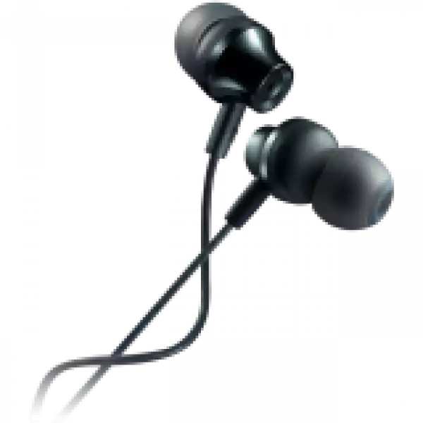 CANYON Stereo earphones with microphone, metallic shell, 1.2M, dark gray