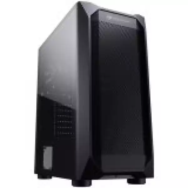 Chassis COUGAR MX410 Mesh-G, Mid Tower, MiniITX/MicroATX/ATX, 210 x 455 x 380 (mm), USB 3.0 x 2, USB 2.0 x 2, Mic x 1 / Audio x 1, Reset Button, Mesh Front Panel, 120mm x 1(Black fan x 1 pre-installed), Transparent Left Panel - 4mm Tempered Glass