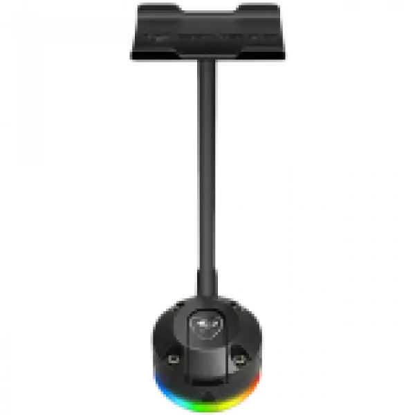 COUGAR Bunker S RGB Headset Stand, Two modes - Standard & Case mode, RGB with 14 lighting effects.80 x 70 x 255/90 (mm)
