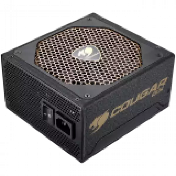 COUGAR GX1050, 1050W, 80 Plus Gold, Ultra-quiet & Temperature-controlled 140mm Fan, Full Protections with SCP, OCP, OVP, UVP, OPP