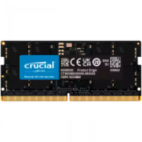 Crucial 16GB DDR5-4800 SODIMM CL40 (16Gbit)