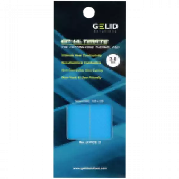 GELID GP-ULTIMATE 120×20 THERMAL PAD, Value Pack (2pcs included): 3 mm, Density (g/cm3): 3.2, Size (mm): 120 x 20, Thermal Conductivity (W/mK): 15