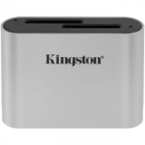 KINGSTON USB 3.2 Gen1 Workflow Dual-Slot microSDHC/SDXC UHS-II Card Reader