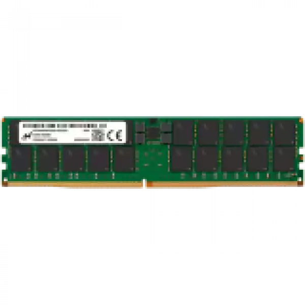 Micron 64GB DDR5 RDIMM 2Rx4 5600MHz CL46 (16Gbit) (Single Pack)
