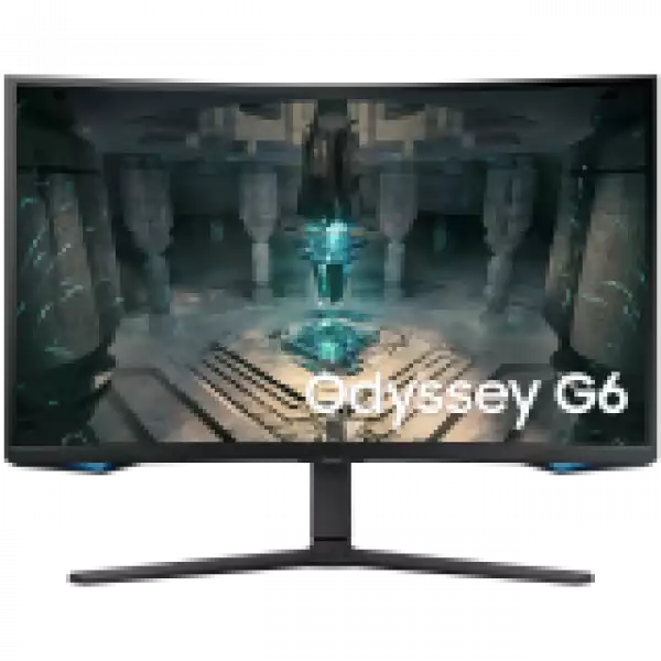 Монитор SAMSUNG LS32BG650EUXEN 32inch VA QHD Curved 16:9 240Hz 350cd/m2 1ms GTG 2xHDMI 2.1 DP USB HUB BT LAN Wi-Fi HAS Black