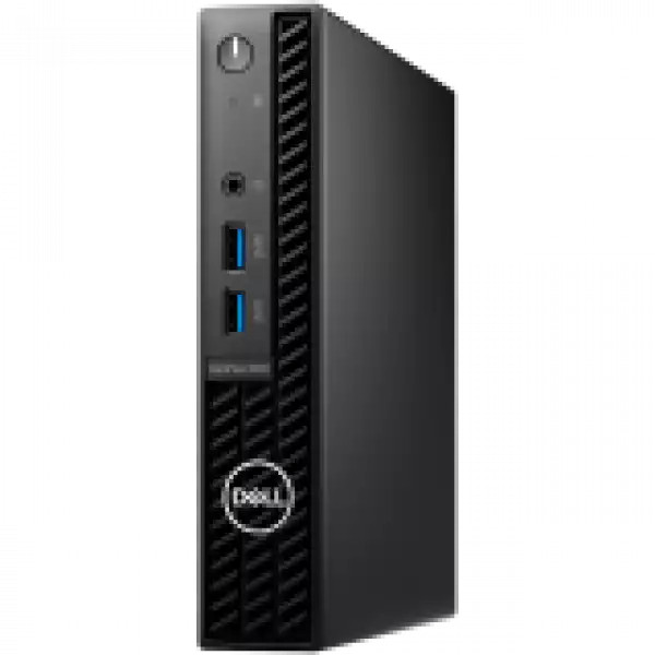 Настолен Компютър Dell OptiPlex 3000 MFF, Intel Core i5-12500T (6 Cores, 18MB, 12T, 2.0GHz to 4.4GHz, 35W), 8GB (1x8GB) DDR4, 256GB SSD, Integrated Graphics, BT, Mouse + BG KBD, Ubuntu, 3Y ProSupport