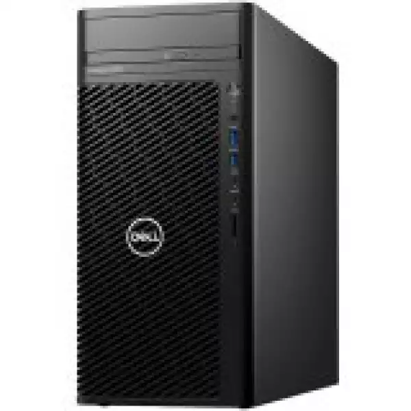 Настолен Компютър Dell Precision 3660 Tower, Intel Core i7-12700 (25MB Cache, 12 Core (8P+4E), 2.1 GHz to 4.9 GHz (65W)), 8GB (1x8GB) DDR5 4400MHz, 256GB PCIe NVMe SSD, Nvidia T1000 4GB, Mouse + Keyboard, Ubuntu, 3Y Basic Onsite