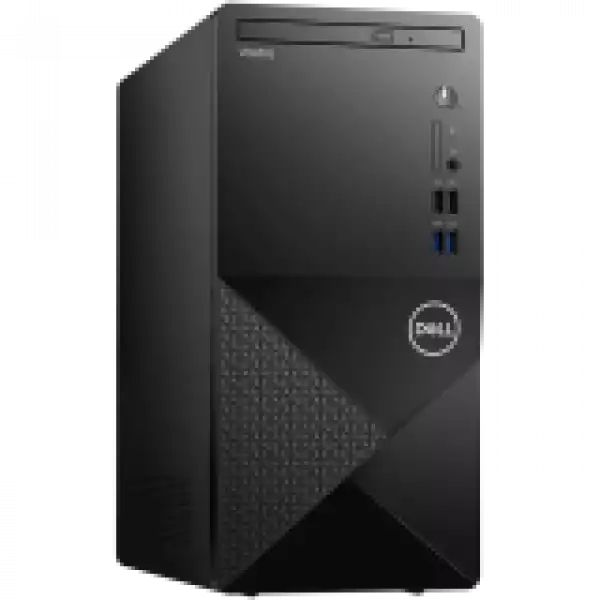 Настолен Компютър Dell Vostro Desktop 3910, Intel Core i7-12700 (12C, 25MB Cache, 2.1GHz to 4.70 GHz), 8GB (1x8GB) DDR4 3200MHz, 1TB 7200RPM 3.5