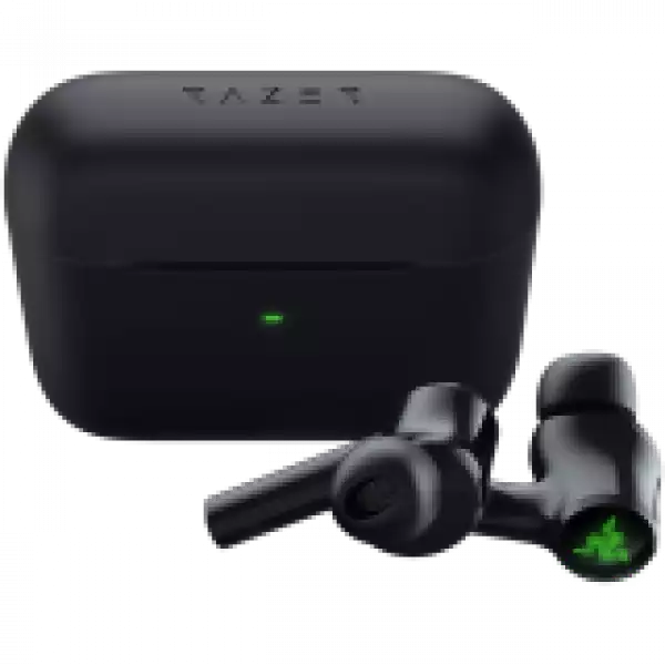 Razer Hammerhead HyperSpeed - Xbox Licensed, Wireless Multi-Platform Gaming Earbuds, Razer™ HyperSpeed Wireless, Active Noise Cancellation (ANC) Technology, Dual Environmental Noise Cancelling (ENC) Microphones, Bluetooth 5.2, Type-C charging cable