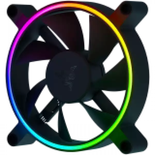 Razer Kunai Chroma RGB 120MM, 18 addressable LEDs​, Hydraulic,4-pin PWM, Cooling​: 500-2200 RPM​, Airflow​: 17.48-65.5 CFM​, Static Pressure​: 0.15-2.47 mm- H20​