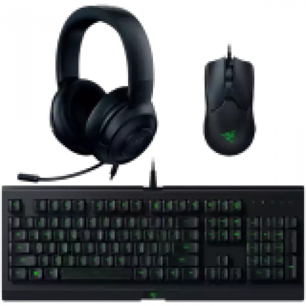 Razer Power Up Bundle - Keyboard Cynosa Lite, Mouse Viper, Headset Kraken X Lite.