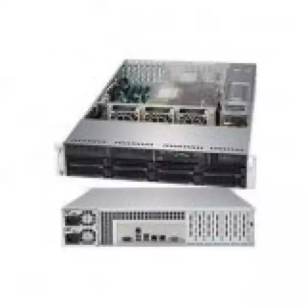 Supermicro 2U, 2P, 1xIntelXeon 4210R, 2x16GB, 8 LFF, 1xSSD 480GB SATA, 4x4 TB SATA, 2x1Gb + IPMI, 2x1000W, 3YRS Warranty