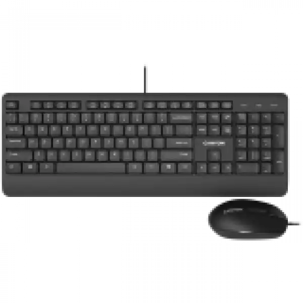 CANYON SET-14, USB wired combo set,Wired Chocolate Standard Keyboard ,105 keys,BG layout, slim  design with chocolate key caps,optical 3D wired mice 100DPI black , 1.5 Meters cable length