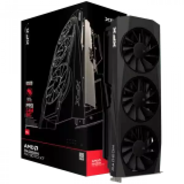 XFX Quicksilver AMD Radeon RX 9070XT Gaming Edition with 16GB GDDR6 HDMI 3xDP, AMD RDNA 4