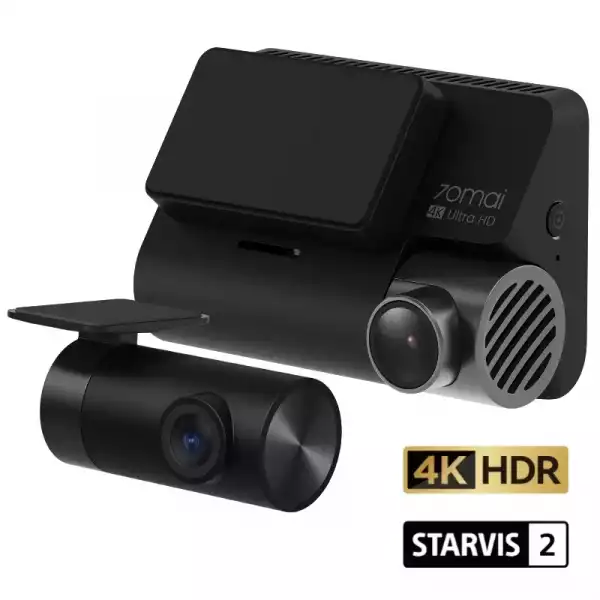 70mai Видеорегистратор Dash Cam 4K HDR Set A810-2, Rear Cam included