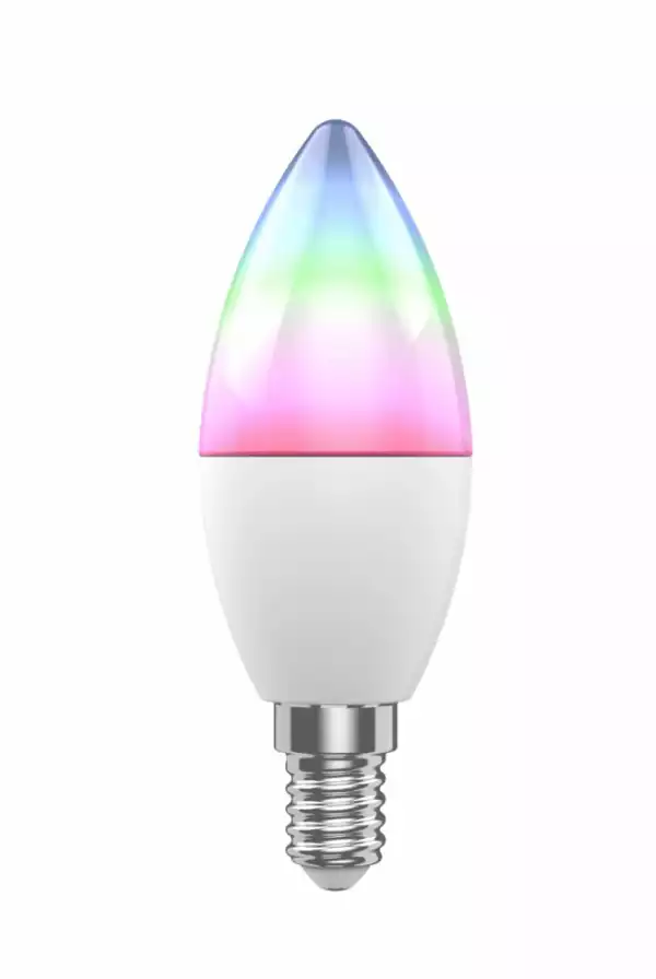 Woox смарт крушка Light - R9075 - WiFi Smart E14 LED Bulb RGB+White, 5W/40W, 470lm